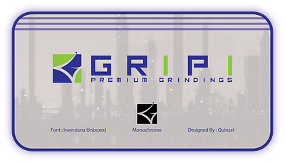 Gripi Logo graphic design