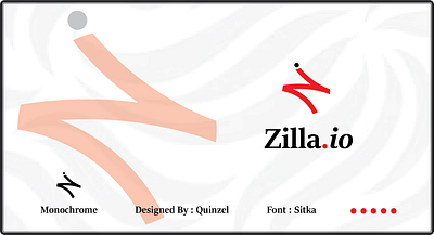 Zilla.io Logo and Banner graphic design logo