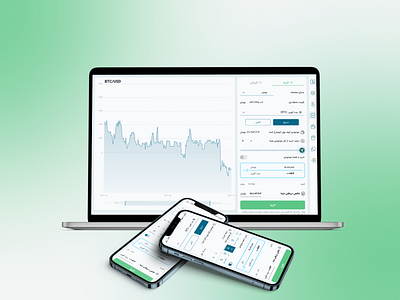 BazarGard Crypto platform bitcoin crypto dashboard management responsive trade ui uiux ux webdesign