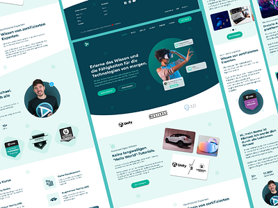 E-learning website ui design behance design dribbble e learning figma landing page design online learning product design ui ui figma uiux user experience user interface ux website design website ui design