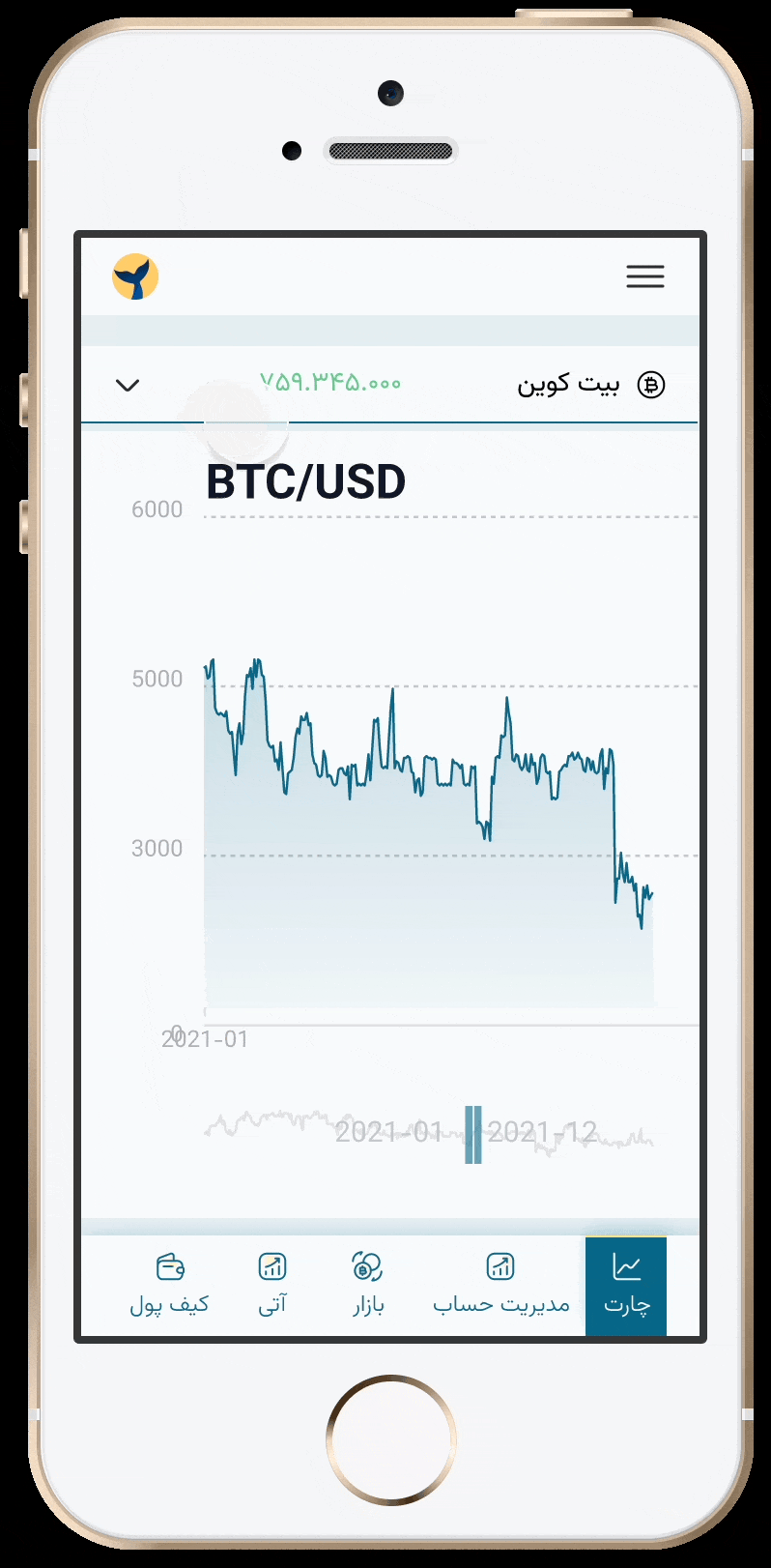 BazarGard Crypto platform charts crypto dashboard designuiux mobile responsive trade ui uiux ux