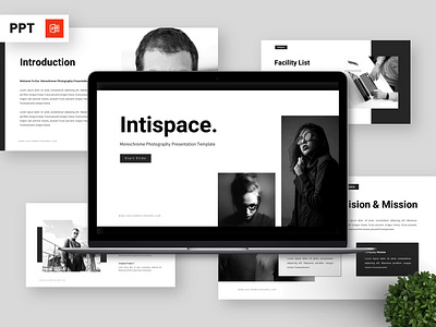 Intispace - Photography Powerpoint Templates infographic photo portfolio powerpoint presentation