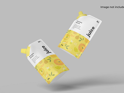 Spout Pouch Packaging Mockup doypack