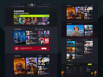 Game News & Magazine professional social