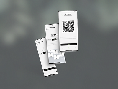 Mobile Payment app cool creative design minimalistic mobile mobile app