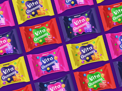 Vita Gummy — packing design