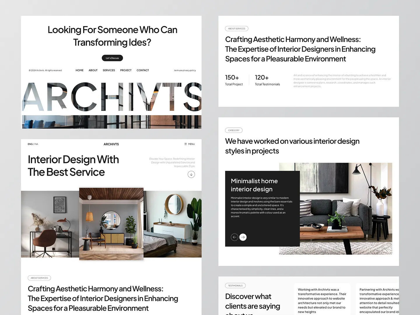 Innovative Architect Website Design for Modern Firms