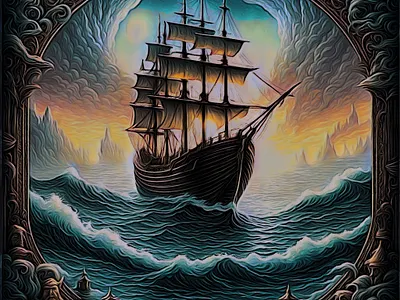 Setting Sail (1) animation branding design graphic design illustration logo motion graphics