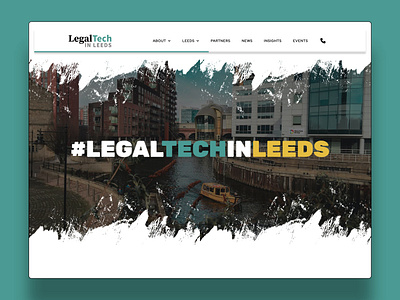 LegalTech Hero hero webflow website