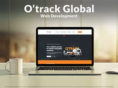 O'track Global Website Redesign branding design graphic design typography ui ux