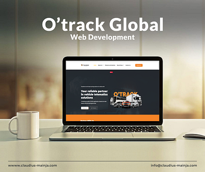 O'track Global Website Redesign branding design graphic design typography ui ux