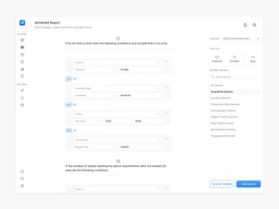 Report Creator SaaS Dashboard dashboard ui dashbord light mode saas saas dashboard