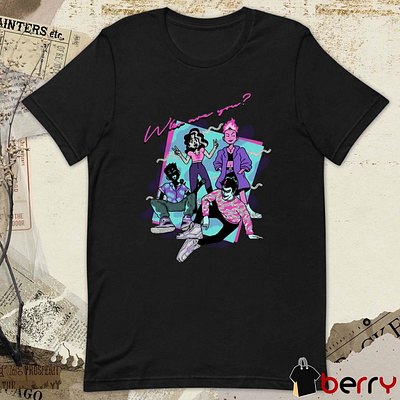 Who Are You Monster Prom t-shirt