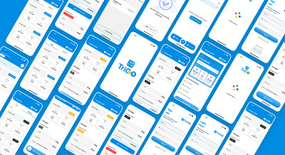 TriGO Delivery App Design app design app designer application design delivery app design designer figma mobile app mobile app design ui uiux uxdesign