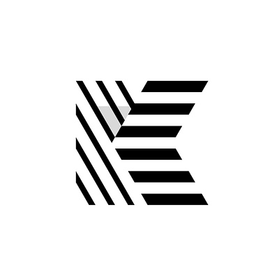 Letter K Logo branding graphic design letter k logo mark monogram