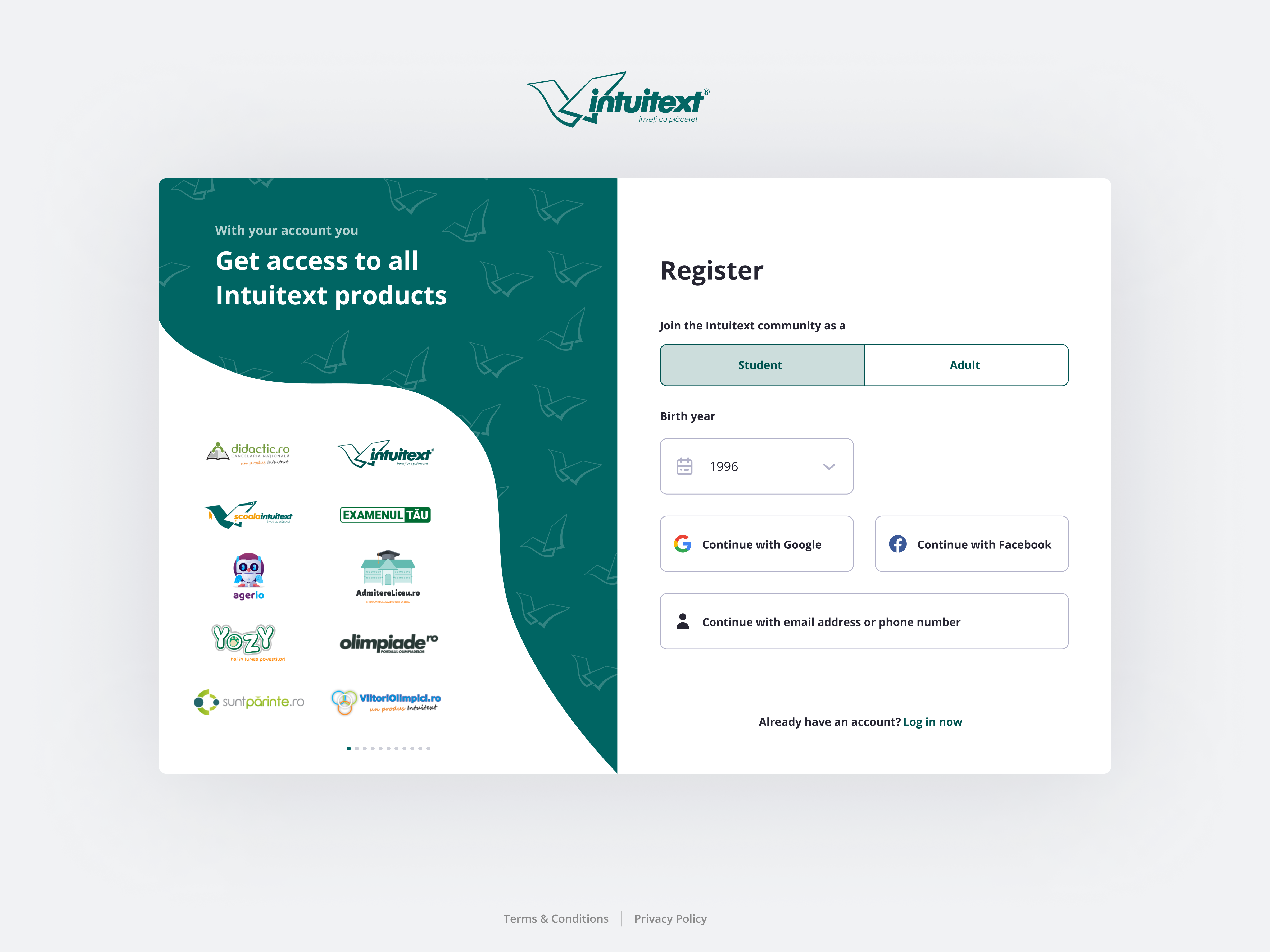 Intuitext • Authentication module