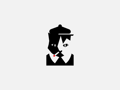 Gangster Detective branding design graphic design ill illustration illustrator logo typography vector