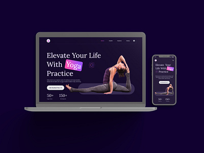 Yoga Web Design blog website branding build wordpress website business website create website digitaldesign elementor figma design figma ui design landing page logo motion graphics responsivewebdesign ui uxresearch webdevelopment website builder website mockup woocommerce website wordpressplugins