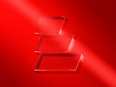 ERA Capital 3d awards awwwards branding glass illustration red