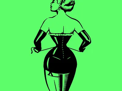 Rear shot of Gwendolin branding character design graphic graphic design illustration logo vector