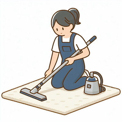 Carpet Cleaning Simple Clipart carpet cleaning clipart digital art illustration