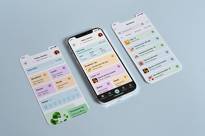 CalorieQuest ai powered functionality engaging visuals figma health wellness integration intuitive uxui ui user centric design