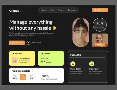 Management App branding design illustration typography ui ui ux uidesign ux uxui