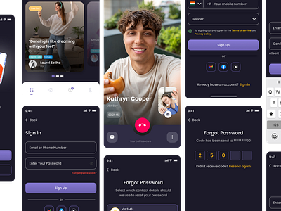 Let's Connect with the World with amazing User Interface app application branding chatapp design graphic design logo snepitech ui videocallapk