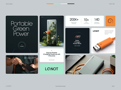 Lanot Smart Gadget Branding brand brand designer brand guidelines brand identity brand sign brandbook branding gadget halo lab identity logo logo design logo designer logotype packaging smart