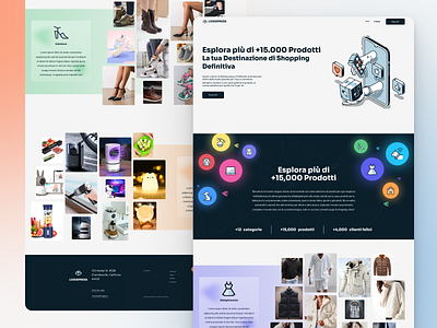 Logipress Website design landing landingpage logistic onlineshop uidesign uiux webdesign