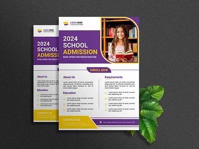 Admission Flyer Design admission flyer admission flyer design business flyer business flyer design construction flyer design flyer flyer design flyers flyers design graphic design real estate flyer real estate flyer design simple flyer