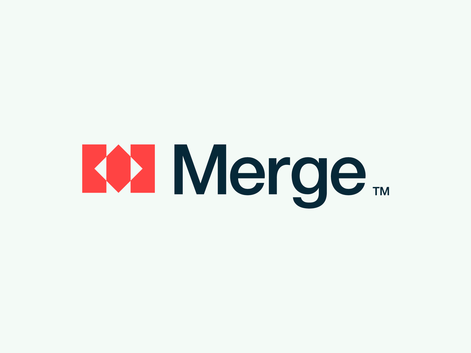 Merge™️ brand branding contact linkedin logo m mark merge mletter relationship social