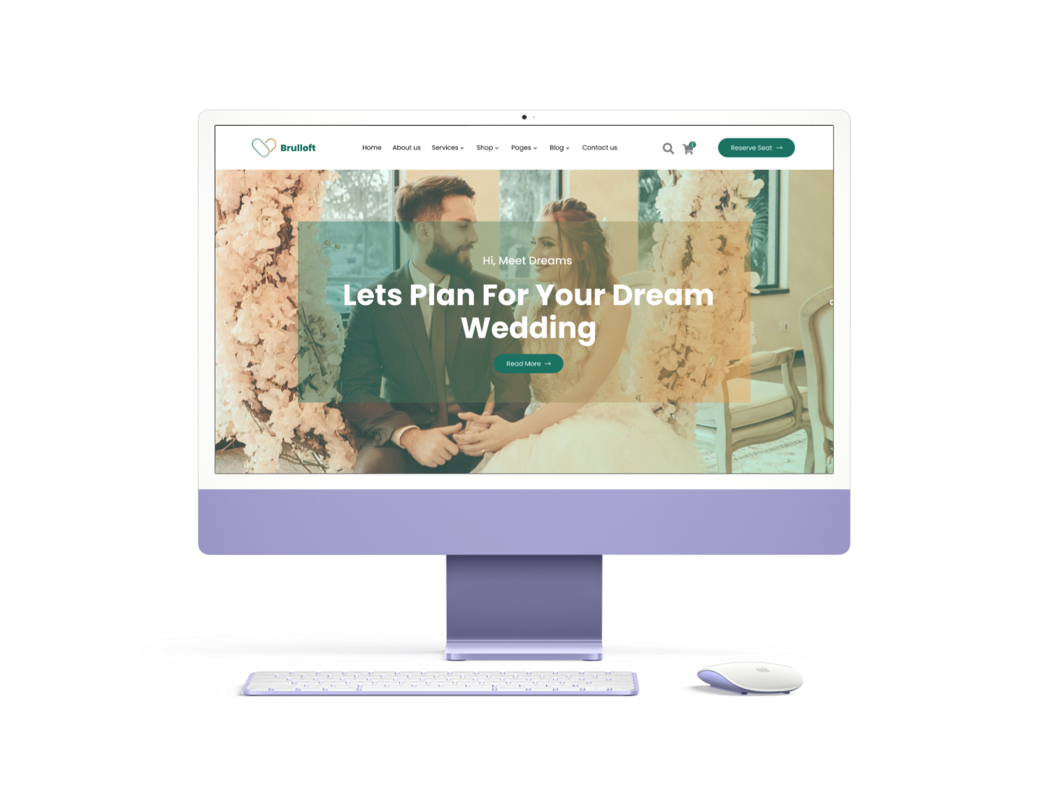 Wedding Template design graphic design ui website