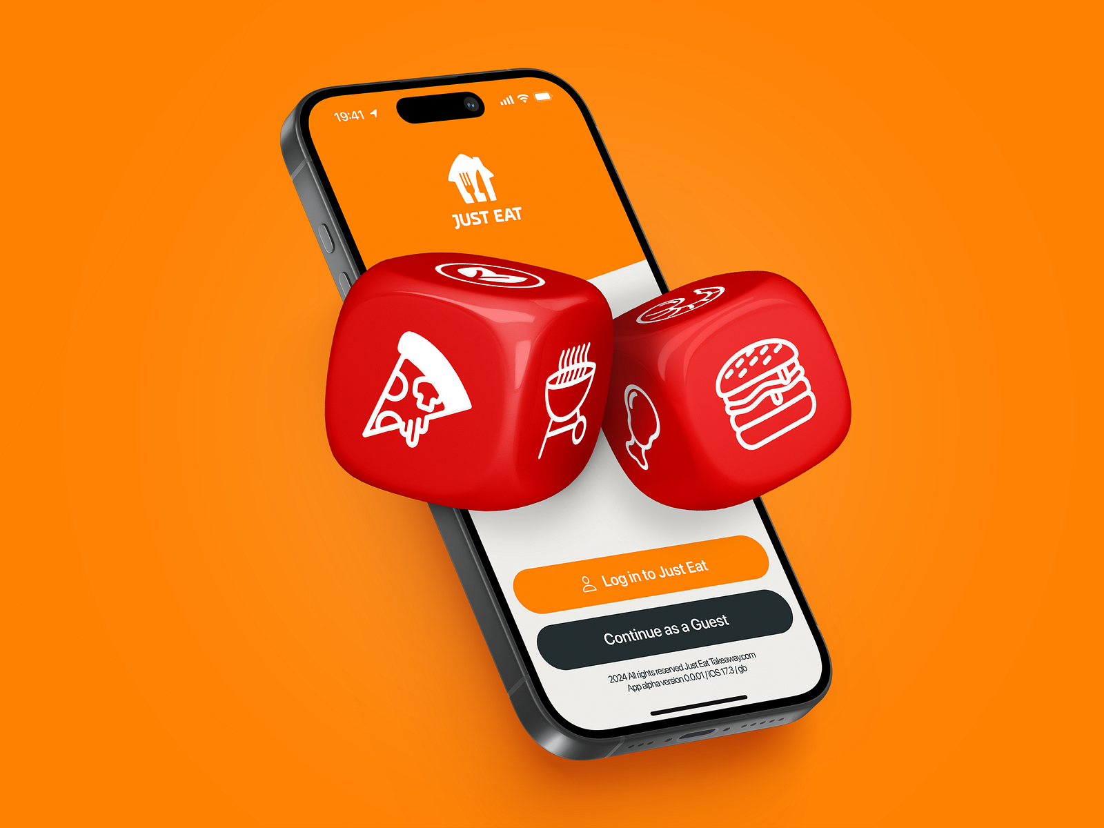 Just Eat Takeaway Dice App Concept UX by Ryan Blairs on Dribbble