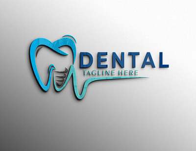 Dental Tagline Logo Design animation brand identity clinic dental dental care dental clinic dental logo dentistry health care laboratorio dental logo logo design logotype medical minimal modern logo stomatology visual identity