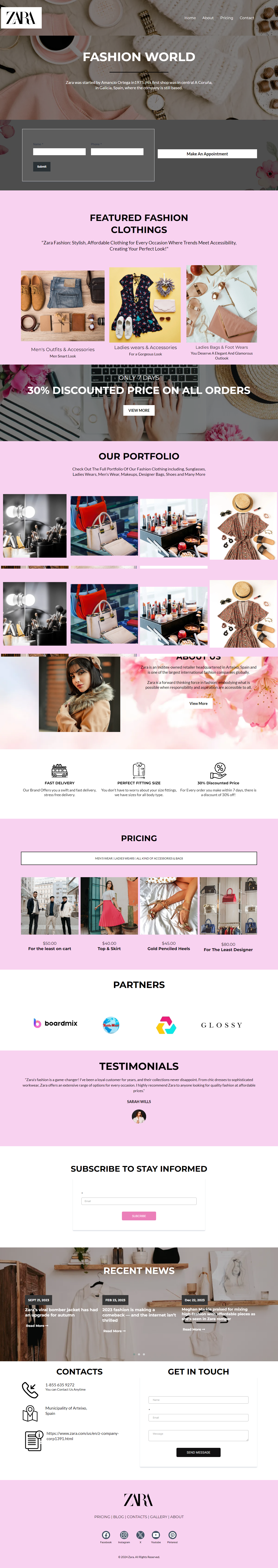 Landing page Design branding design graphic design illustration logo ui ux website