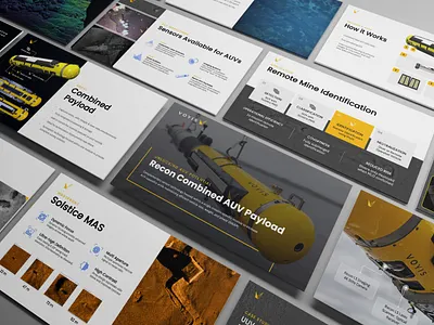 Oceanology PowerPoint Presentation Deck graphic design investor deck pitch deck pitch deck design powerpoint presentation design slide design startup presentation