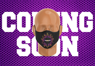 PVAMU "Productive" Face Mask [Art Direction, Design- Graphic] adobe photoshop black branding graphic design mockup product design purple white yellow