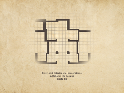 Dungeoneering 003 cartography design design system dnd dungeons illustration map making maps tile vector