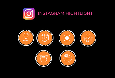 Instagram Highlight Icon Design highlights icons instagram