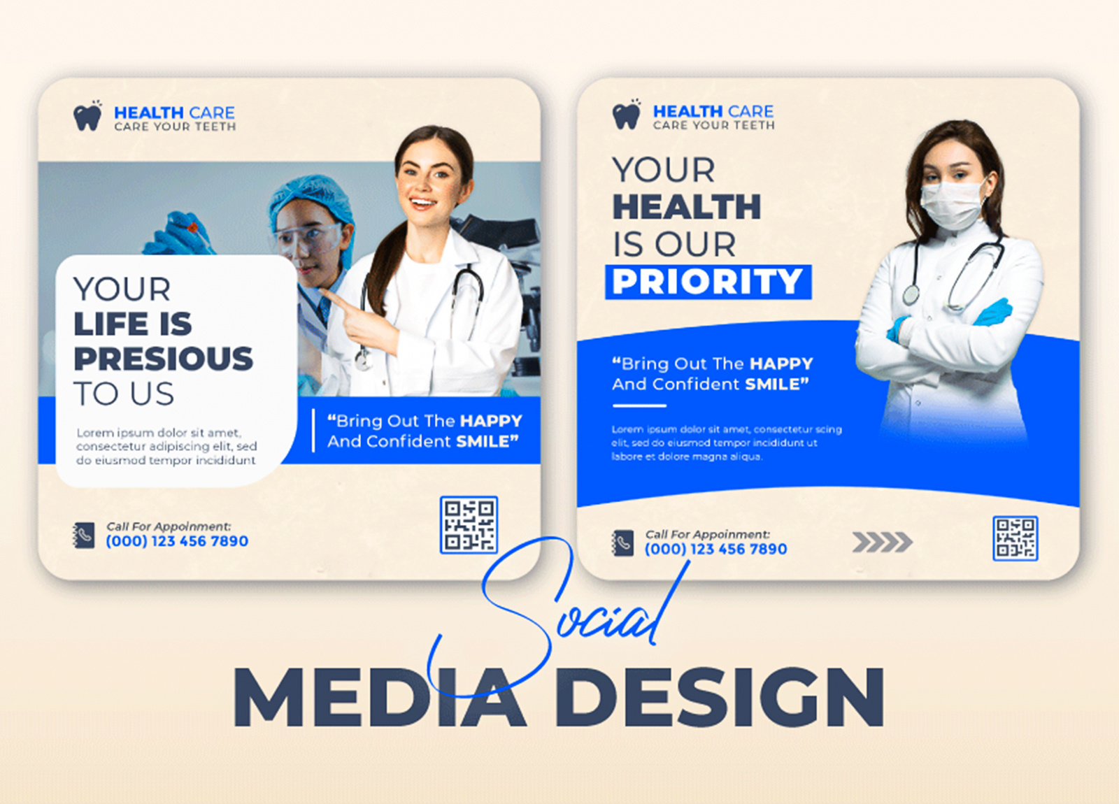 Medical Social Media Post Design creative ads design creative social media design design graphic design health care posts medical banner medical poster design medical social media design medixal ads design social m social media banner social media banner design social media design