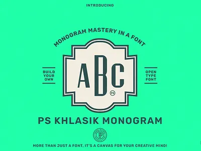 3 Letter Monogram Maker - PS Khlasik 3 letter monogram monogram letter
