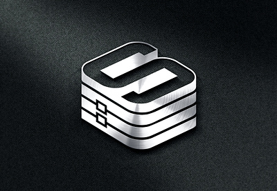 Server Logo - S Letter box cube brand logo cube s data data box digital identity letter s logo logo design logotype monogram server logo server s software solid stack tech tech logo template