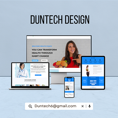 Landing Page Design branding design email marketing email template form funnels ui website