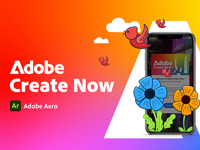 Adobe Create Now / AR Welcome 3d adobe adobe aero adobe create now adobe dimension after effects animation ar design augmented reality augmented reality experience branding creative process event graphic design illustration logo motion graphics vector vector illustration vectorart