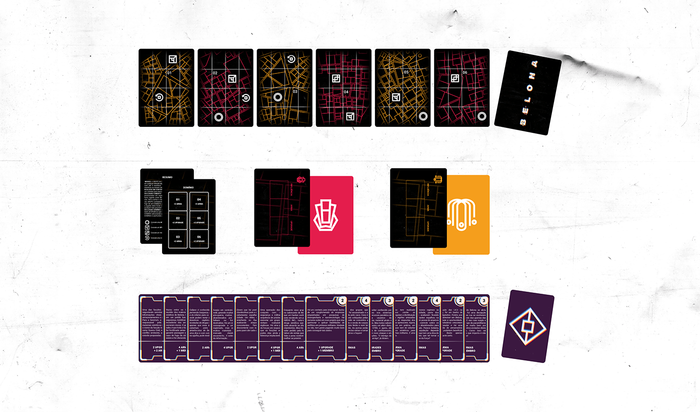 Belona | Cyberpunk card game by albuquerque on Dribbble