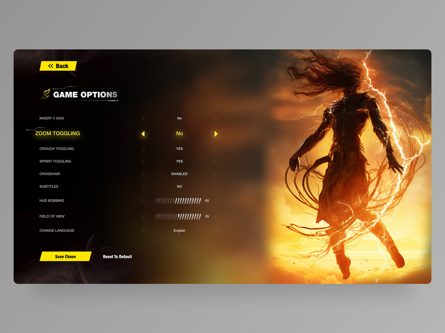 Dashboard - Game Setting by Hosein Fazli on Dribbble