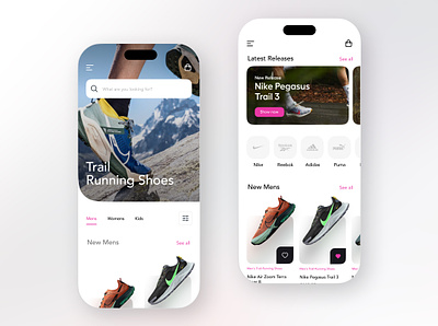 e-commerce Mobile App Concept app art direction branding e commerce ecommerce ui ux