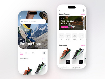 e-commerce Mobile App Concept app art direction branding e commerce ecommerce ui ux