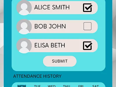 Attendance Page